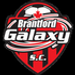 Brantford Galaxy FC crest