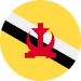 سلطنة بروناي crest